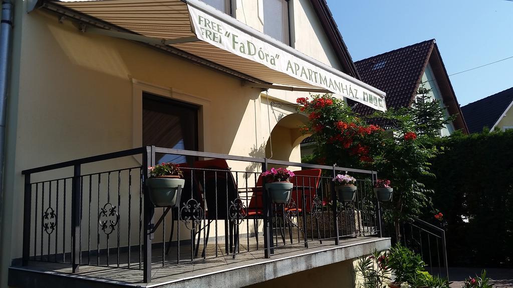 Fadora Apartman Tihany Esterno foto